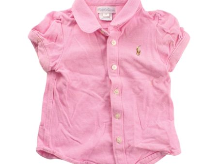 Ralph Lauren Short Sleeve Shirt 6-12M Fashion