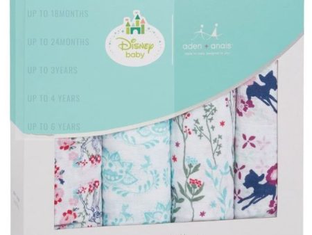 Aden & Anais Swaddle O S (120x120cm, Pack of 4) Online