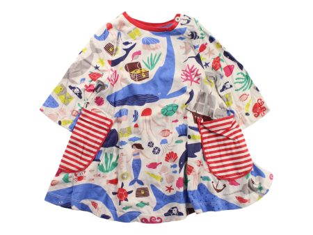 Boden Long Sleeve Dress 2T - 3T Online now