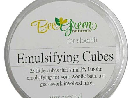 Bee Green Naturals Emulsifying Cubes O S (unscented, 25 cubes) Online