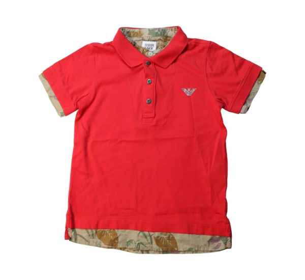 Armani Short Sleeve Polo 6T Fashion