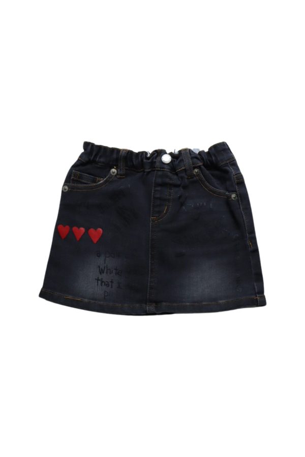 X-Girl Stages Short Denim Skirt 2T - 3T (100cm) Hot on Sale