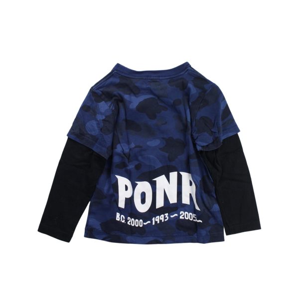 Bape by A Bathing Ape Long Sleeve T-Shirt 4T Fashion