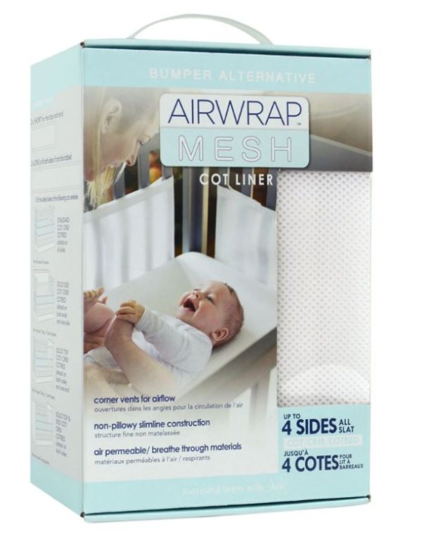 Airwrap Mesh Cot Liner O S (Up to 4 sides) Online