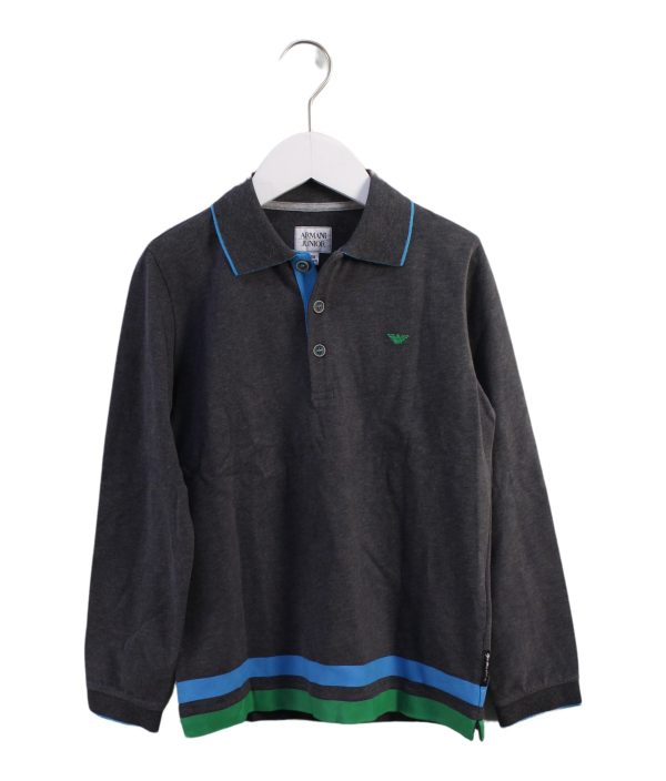 Armani Long Sleeve Polo 8Y Fashion