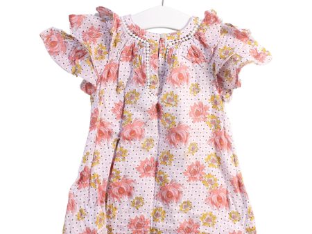 Velveteen Short Sleeve Dress 12-18M Sale