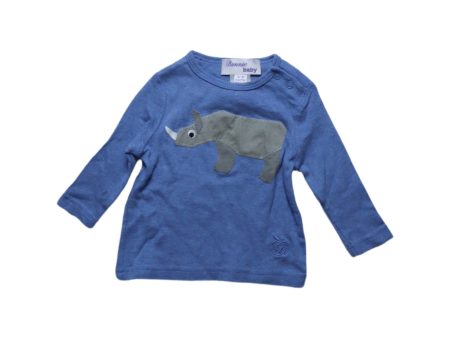 Bonnie Baby Long Sleeve T-Shirt 3-6M Online Sale