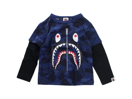 Bape by A Bathing Ape Long Sleeve T-Shirt 4T Fashion