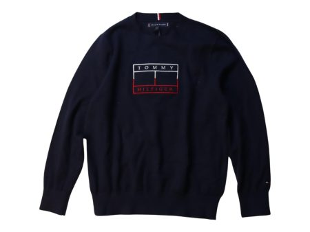 Tommy Hilfiger Knit Sweater 7Y Hot on Sale