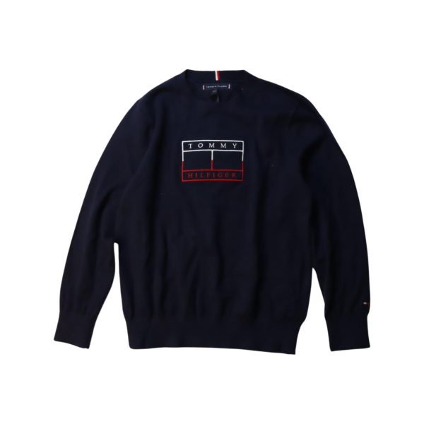 Tommy Hilfiger Knit Sweater 7Y Hot on Sale