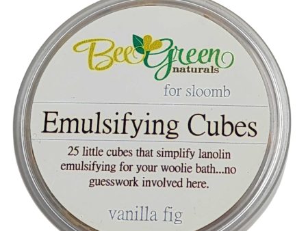 Bee Green Naturals Emulsifying Cubes O S (vanilla fig scented, 25 cubes) For Cheap