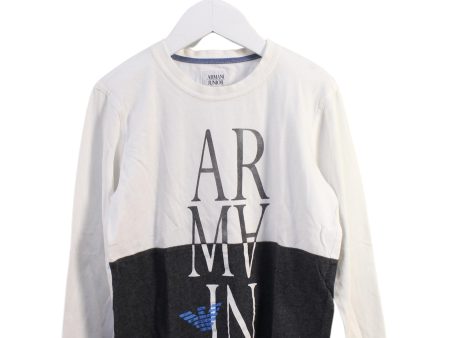 Armani Long Sleeve T-Shirt 8Y For Cheap