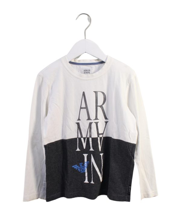 Armani Long Sleeve T-Shirt 8Y For Cheap