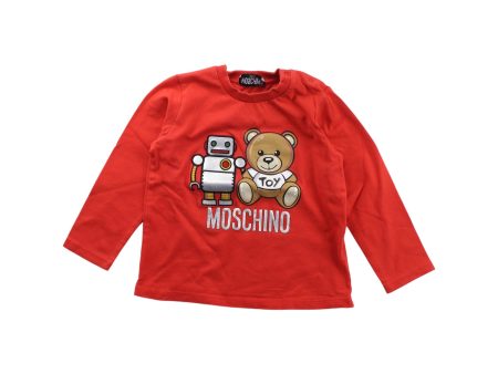 Moschino Long Sleeve T-Shirt 2T - 3T Sale