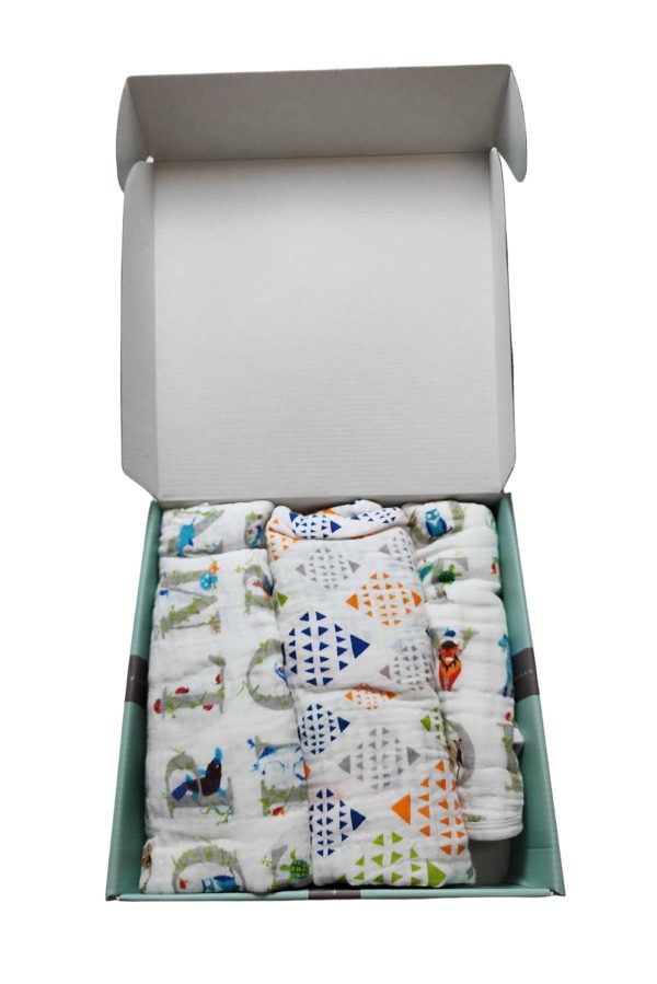 Aden & Anais Swaddle O S (120x120cm, Pack of 3) For Sale