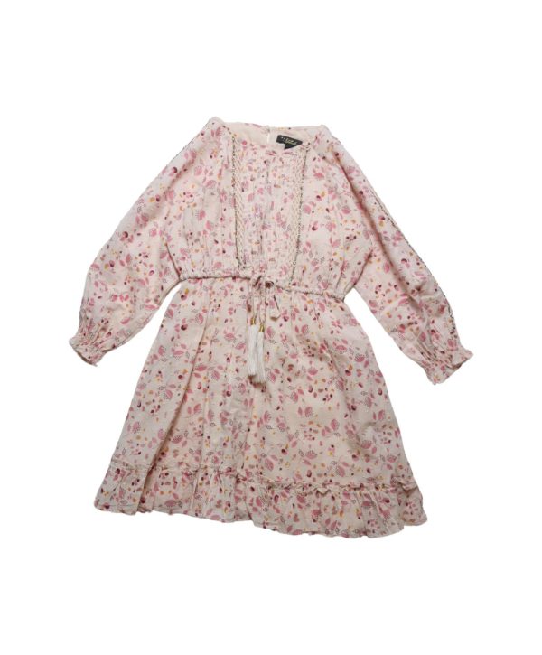 Velveteen Long Sleeve Dress 6T Sale