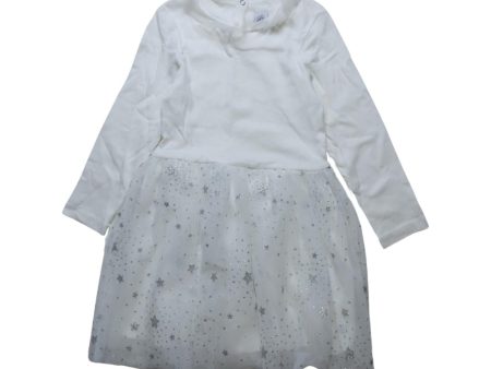 Petit Bateau Long Sleeve Dress 4T Sale