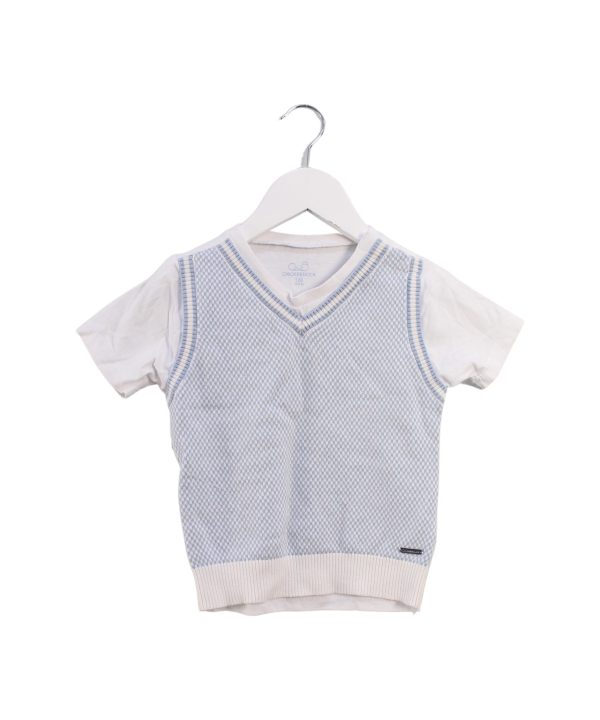 Chickeeduck Short Sleeve Top 2T - 3T (100cm) Online