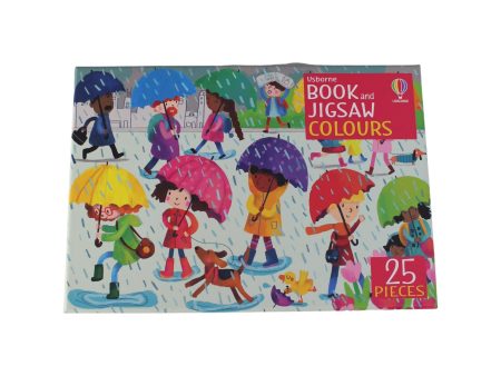 Usborne Book and Jigsaw Puzzle Colours 3T+ Fashion