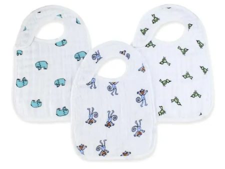 Aden & Anais Bibs O S (23x34cm, Pack of 3) Discount