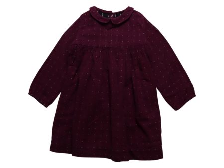 Petit Bateau Long Sleeve Dress 3T Fashion