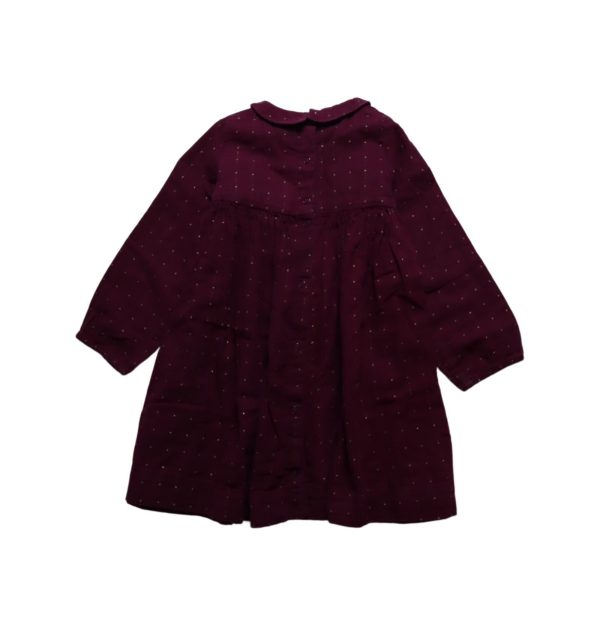 Petit Bateau Long Sleeve Dress 3T Fashion