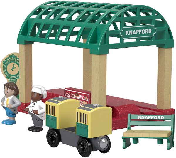 Thomas & Friends  Wood, Knapford Train Station Hot on Sale