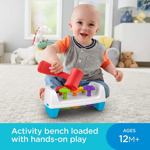 Tap & Turn Bench, Double-Sided Infant & Toddler Toy Online now