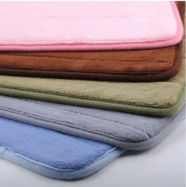 Absorbent Soft Memory Foam Mat Bath Bathroom Bedroom Floor Shower Rug Non-slip For Discount