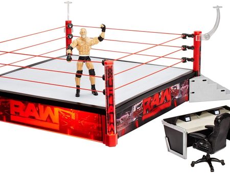 WWE Elite Collection Raw Main Event Ring Playset Fashion