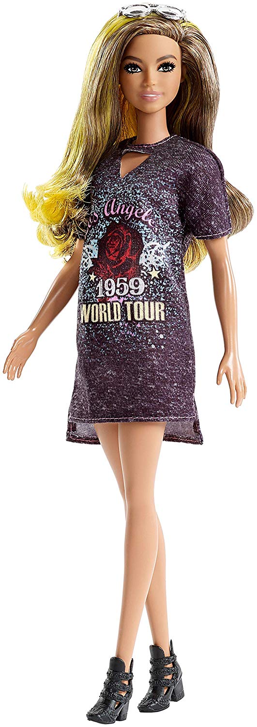 Barbie Fashionistas Rockstar Glam Doll Online Sale