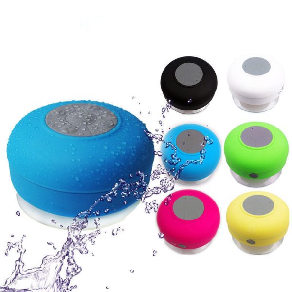 Bluetooth Waterproof Wireless Speaker Suction Shower speaker Hands free Mic Online Sale