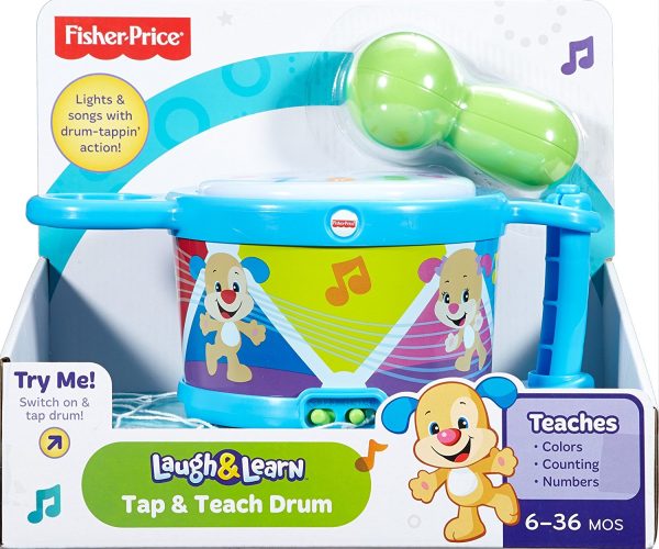 Fisher-Price Laugh & Learn Tap & Teach Drum Discount