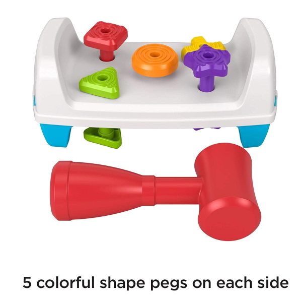 Tap & Turn Bench, Double-Sided Infant & Toddler Toy Online now