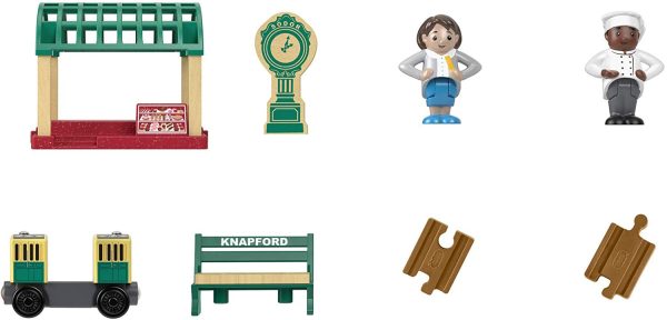 Thomas & Friends  Wood, Knapford Train Station Hot on Sale