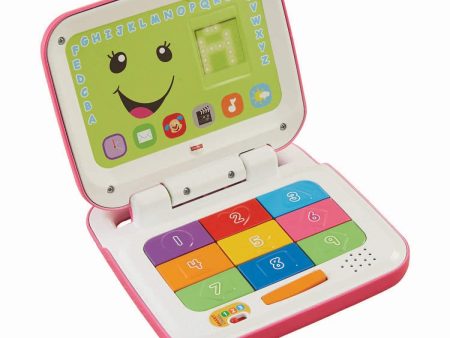 Laugh & Learn Smart Stages Laptop, Pink White Online now