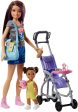 Barbie Skipper Babysitters Inc Doll and Stroller Playset For Sale