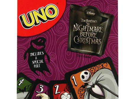 UNO  Nightmare Before Christmas Card Game Online now