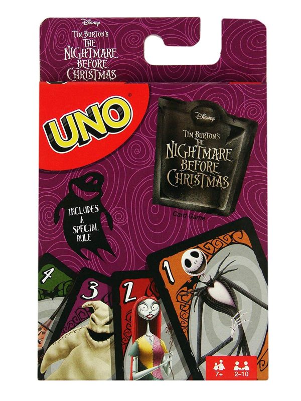 UNO  Nightmare Before Christmas Card Game Online now