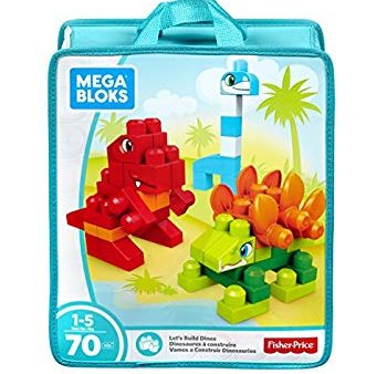 Mega Bloks Let s Build Dinos Building Set Online Sale