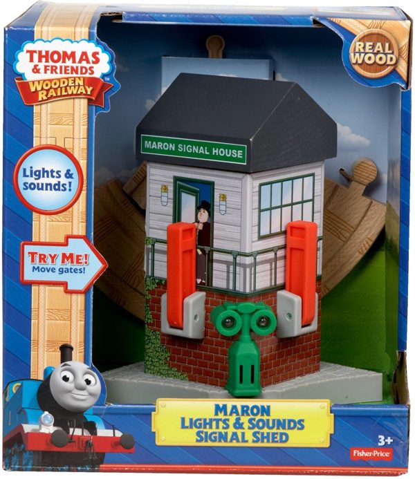 Thomas & Friends Fisher-Price Thomas the Train Wooden Railway Maron Lights Online now