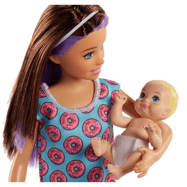 Barbie Skipper Babysitters Inc. Doll and Feeding Playset Hot on Sale