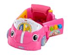 Laugh & Learn Smart Stages Crawl Around Car, Pink Hot on Sale