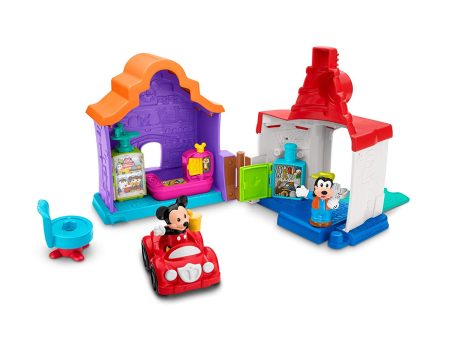 Little People Magic of Disney Mickey & Goofy s Gas & Dine Playset Sale