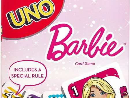 UNO Barbie Card Game on Sale