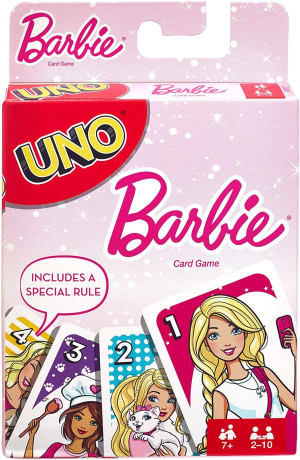 UNO Barbie Card Game on Sale