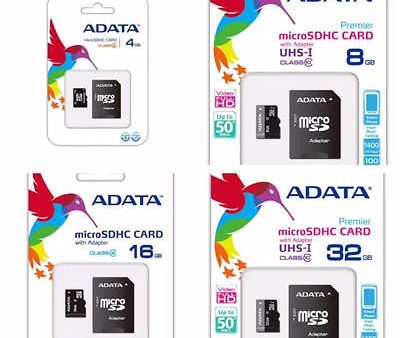 Adata Class 4 4GB 8GB 16GB 32GB Micro SD Card TF Flash Memory for tablet Phone Online