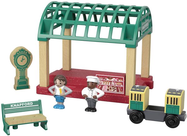 Thomas & Friends  Wood, Knapford Train Station Hot on Sale