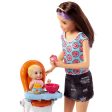 Barbie Skipper Babysitters Inc. Doll and Feeding Playset Hot on Sale