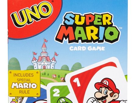 UNO Super Mario Card Game Sale